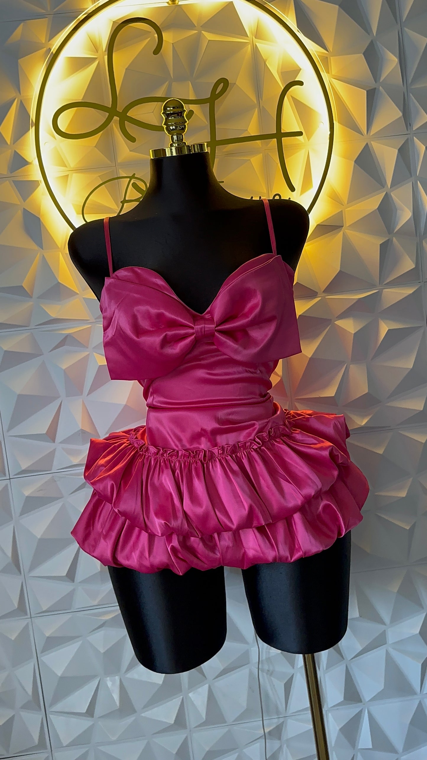 Vestido coquete pinkis