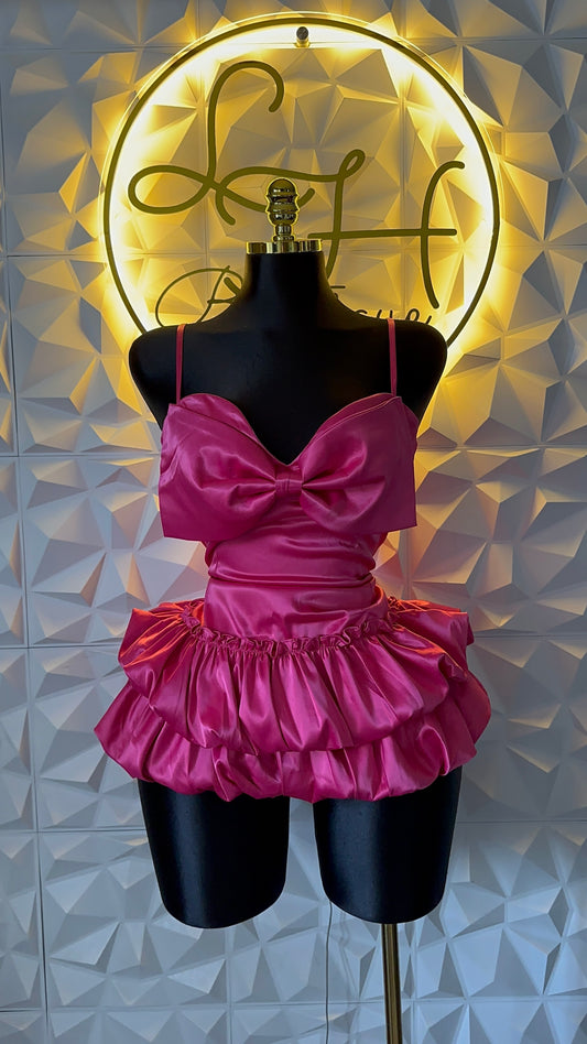 Vestido coquete pinkis